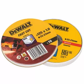 Kotouče do úhlových brusek 125mm 10ks DeWALT DT3507