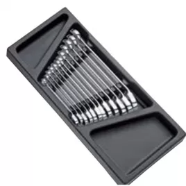 12dílná sada ráčnových očkoplochých klíčů 8-19 mm v modulu Tona Expert E194938T