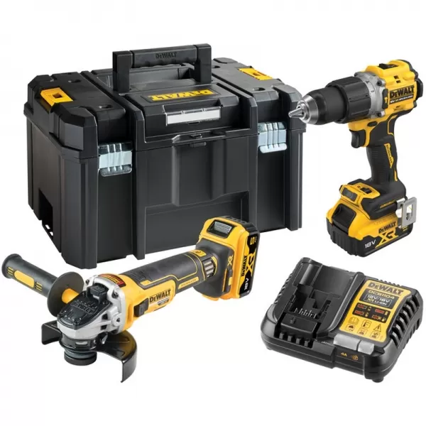 Aku bezuhlíková kombosada náradie 18V 2x5,0 DeWALT DCK2026P2T