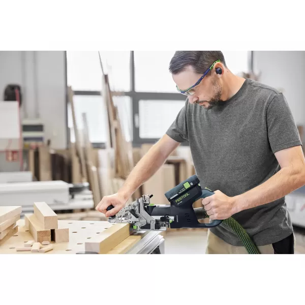 Aku frézka na kolíkové otvory 18V/bez aku DFC 500 E-Basic Festool 578120