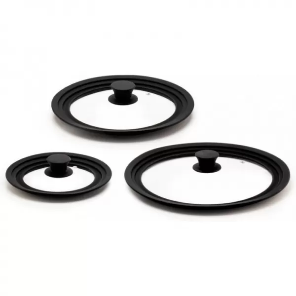Skleněná poklice univerzální 22-26cm DOMO D00WS2226