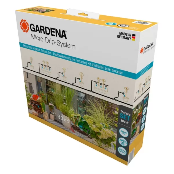 Micro-Drip-zavlažování - sada na terasu (30 rostlin) Gardena 13400-20