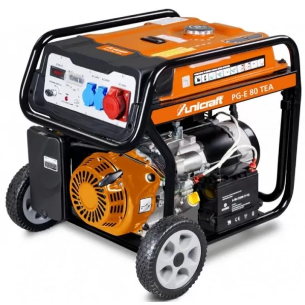 Unicraft PG-E 80 TEA 1-fázová elektrocentrála