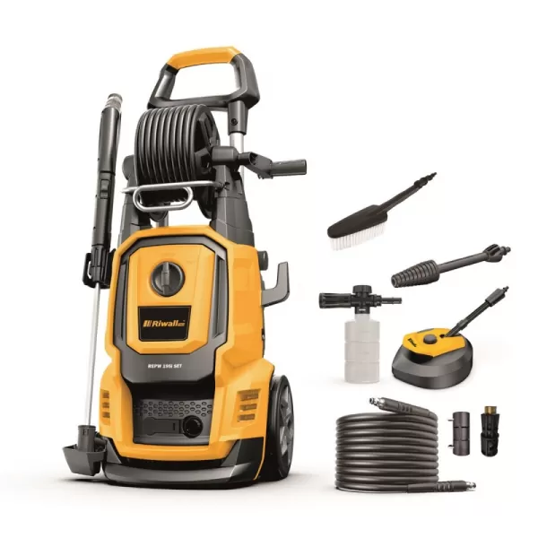 Elektrická indukční tlaková myčka Riwall PRO REPW 195i SET