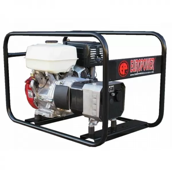 Profesionální jednorázová elektrocentrála 6 kVA EUROPOWER EP6000