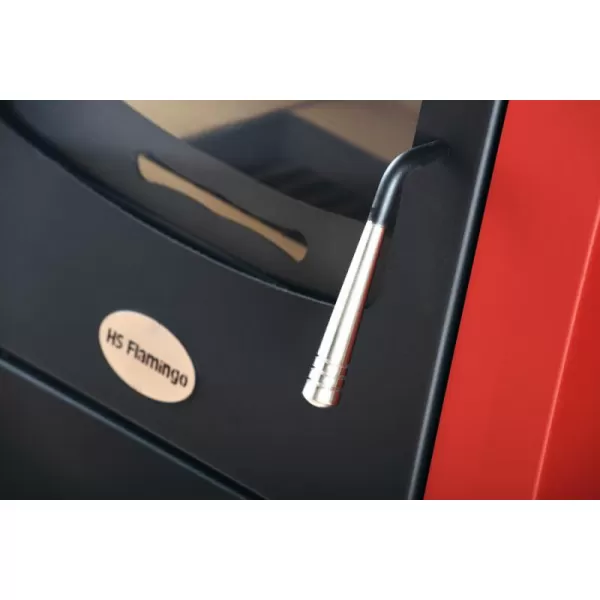 Krbová kamna HS FLAMINGO ESPO I - červená