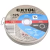 Kotouč řezný na ocel 10ks 125x1,0x22,2mm EXTOL PREMIUM 8808103