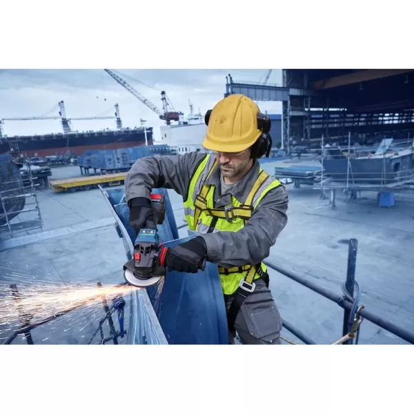 Aku úhlová bruska s X-LOCK 18V 2x8,0Ah Bosch EXPERT EXWX18V-15S