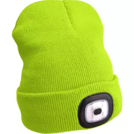 Čiapka s čelovkou fluorescenčne žltá EXTOL LIGHT 43194