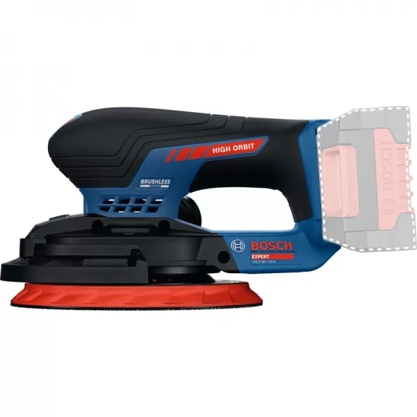 Aku excentrická bruska 18V bez aku Bosch EXPERT EXEX18V-150-5