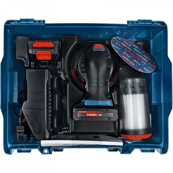 Aku excentrická bruska 18V bez aku Bosch EXPERT EXEX18V-150-5