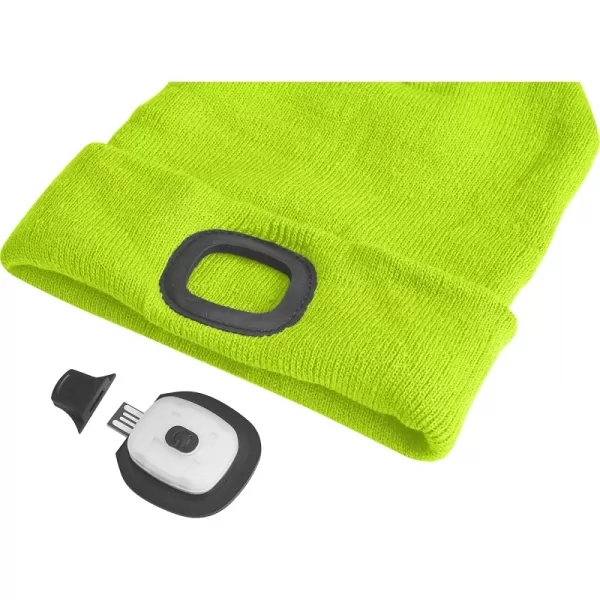 Čiapka s čelovkou fluorescenčne žltá EXTOL LIGHT 43194