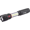 Svítilna 100lm CREE + 150lm COB s magnetem zoom 3W XPE LED EXTOL LIGHT 43117
