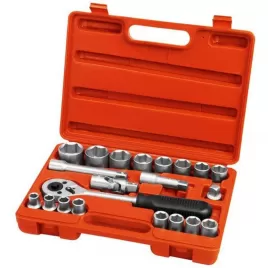 Hlavice nástrčné sada 21ks 1/2" CrV EXTOL PREMIUM 6523