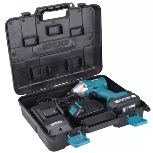 Aku rázový utahovák 18V 2x4,0Ah EXTOL INDUSTRIAL 8791255