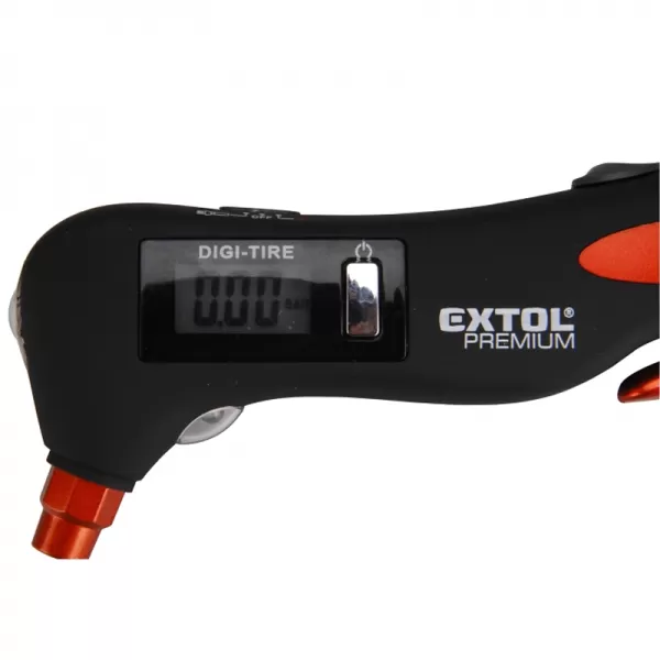 Pneuměřič digitální EMERGENCY 5 v 1 EXTOL PREMIUM 8863050