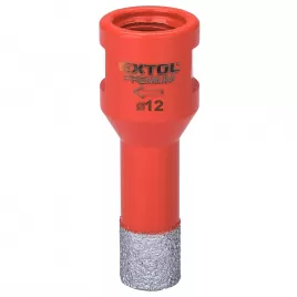 Vykružovací diamantová korunka 12mm pro úhlové brusky EXTOL PREMIUM 8801862