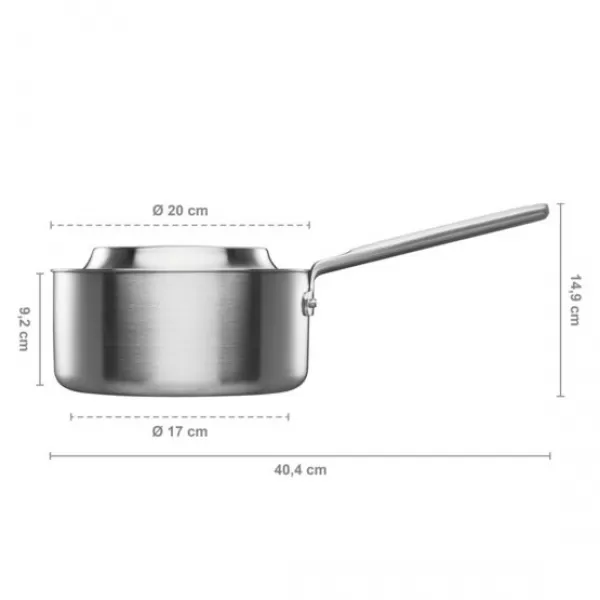 Norden ocelový rendlík 2,5L Fiskars 1067638