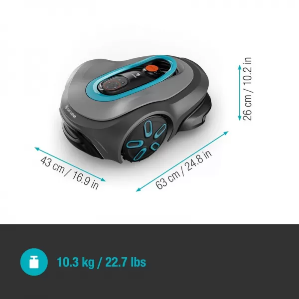Robotická sekačka Smart SILENO Max 1500 m2 Gardena 19903-32