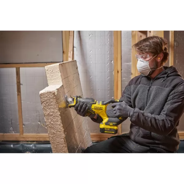 Aku mečová pila 18V/1x4,0Ah STANLEY FATMAX V20 SFMCS311M1T