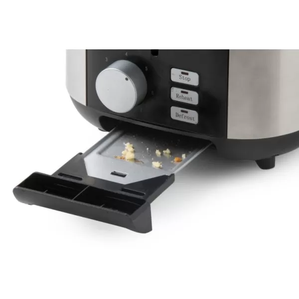 Topinkovač nerez s rozpékačem DOMO DO966T