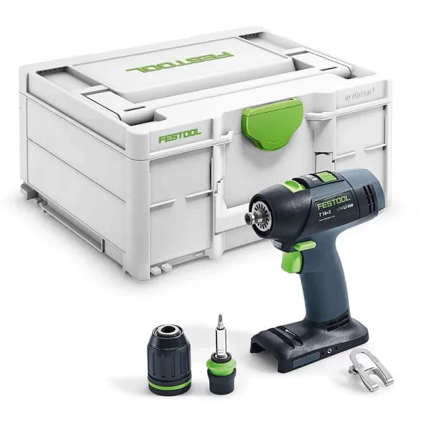 Aku vrtací šroubovák Festool T 18+3-Basic 576448