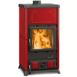 Kachlová kamna bordó Nordica Fedora