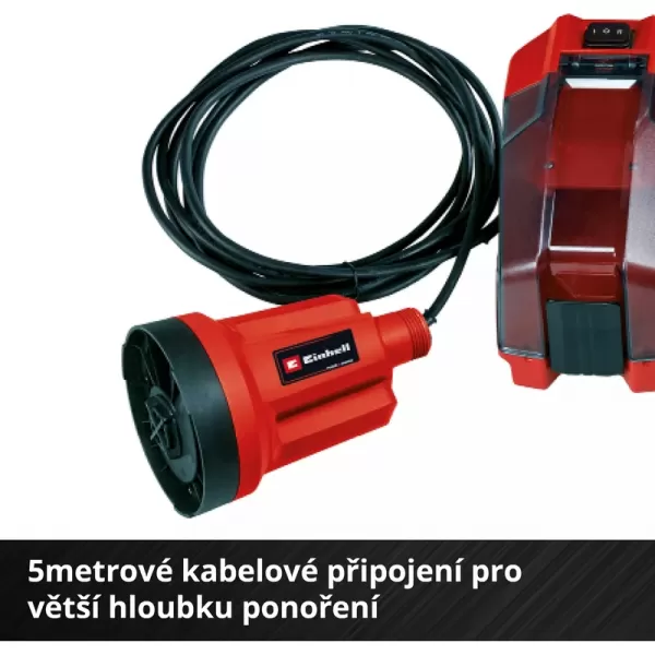 Aku čerpadlo na čistou vodu 18V/bez aku GE-SP 18 LL Li - Solo Einhell 4181560