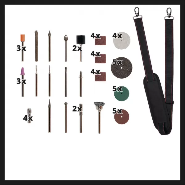 Aku nástroj pro broušení a gravírování 18V/bez aku TE-MT 18/34 Li Solo Einhell 4419360