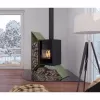Krbová kamna FLAMINGO DELUXE KAMPA levá, olivová Flamingo HSF42-011