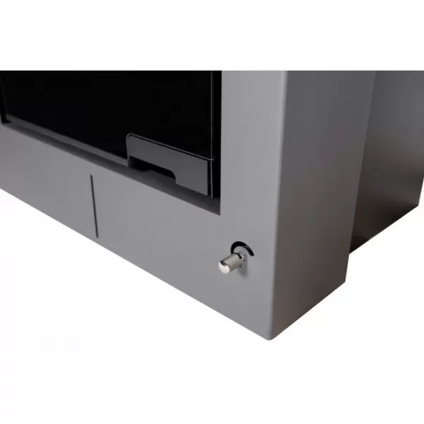 Krbová kamna AQUAFLAM VARIO SAPORO 11kW šedá (teplovzdušná verze) Flamingo HSF34-107