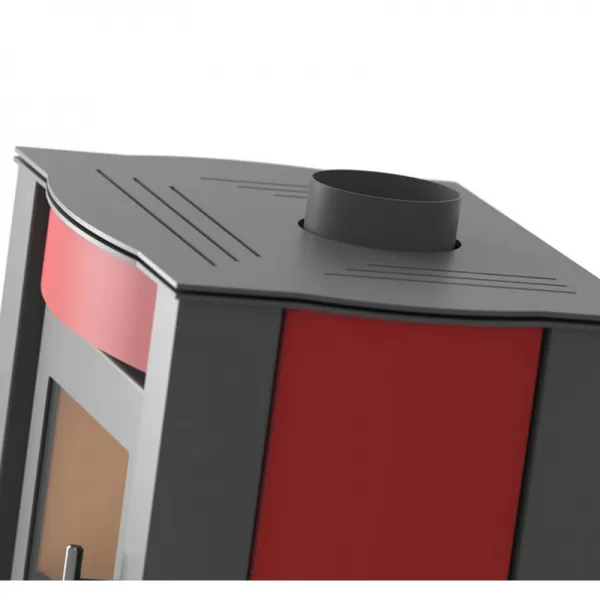 Krbová kamna FLAMINGO AMOS červená Flamingo HSF02-029