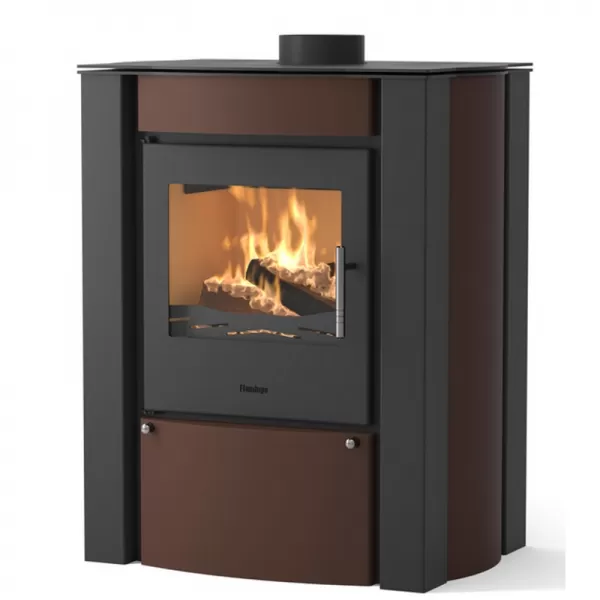 Krbová kamna FLAMINGO AMOS hnědá - sametová Flamingo HSF02-036