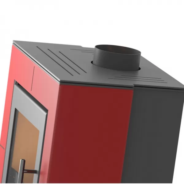 Krbová kamna FLAMINGO EVENES červená Flamingo HSF02-046