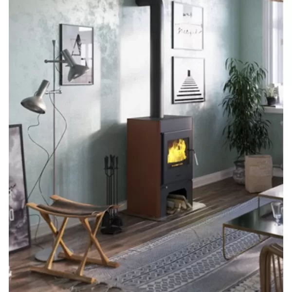 Krbová kamna FLAMINGO ESPO III hnědá - sametová Flamingo HSF02-080