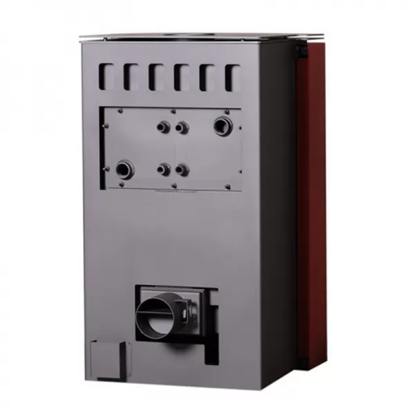 Krbová kamna AQUAFLAM VARIO KALMAR 11kW hnědá - sametová (teplovzdušná verze) Flamingo HSF34-094