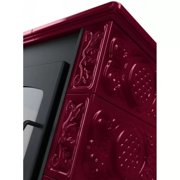 Kachlová kamna FLAMINGO BALI, kachle bordo Flamingo HSF44-002