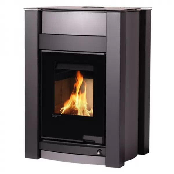 Krbová kamna AQUAFLAM VARIO KALMAR 11/7kW šedá Flamingo HSF34-023