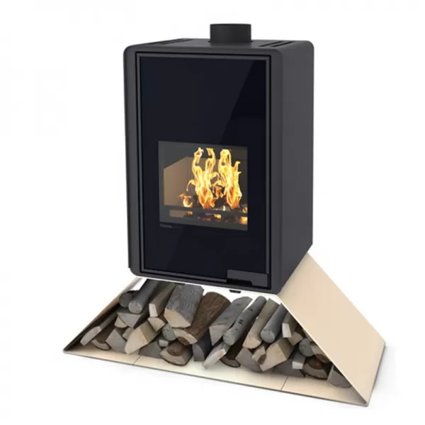 Krbová kamna FLAMINGO DELUXE SENAI, krémová Flamingo HSF42-035