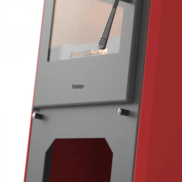 Krbová kamna FLAMINGO ESPO III červená Flamingo HSF02-076