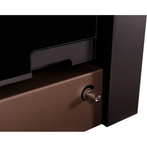 Krbová kamna AQUAFLAM VARIO LEND 11kW hnědá - sametová (teplovzdušná verze) Flamingo HSF34-099