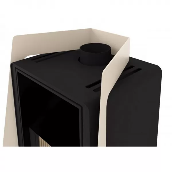 Krbová kamna FLAMINGO DELUXE ISLAND, krémová Flamingo HSF42-004