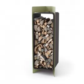 Stojan na dřevo FLAMINGO DELUXE 4, olivová (Pulau) Flamingo HSF42-060