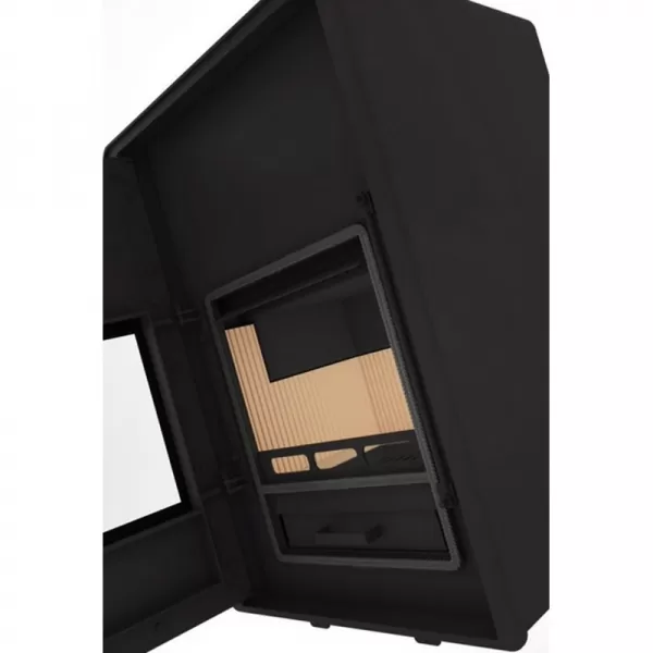 Krbová kamna FLAMINGO DELUXE ISLAND, černá Flamingo HSF42-001