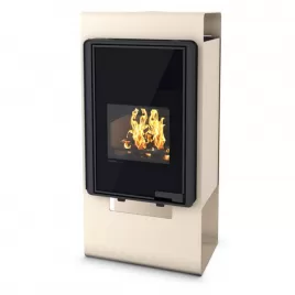 Krbová kamna FLAMINGO DELUXE SINGA, krémová Flamingo HSF42-041