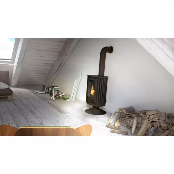 Krbová kamna MASTERFLAMME Piccolo II, černá Flamingo HSF41-002