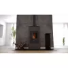 Krbová kamna AQUAFLAM 7 s výměníkem - černá, základní regulace Flamingo HSF29-001