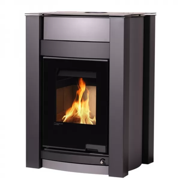 Krbová kamna AQUAFLAM VARIO KALMAR 11/5kW šedá, elektronická regulace Flamingo HSF34-059