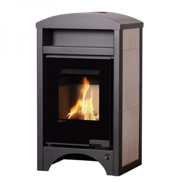 Krbová kamna AQUAFLAM VARIO BARMA 11/5kW dlažba Bělený Dub Flamingo HSF34-003