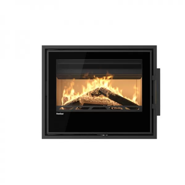 Krycí rámeček krbové vložky FLAMINGO M9, 20 mm, černý Flamingo HSF45-097